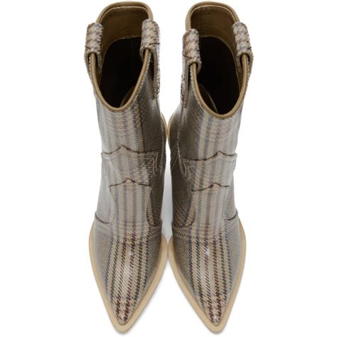 cheap fendi boots sale|fendi plaid cowboy boots.